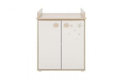 GAMI  Commode avec plan a langer b&eacute;b&eacute; FELIX Beige clair