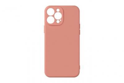 AVIZAR Coque pour iPhone 13 Pro Max Silicone Semi-Rigide avec Finition Soft Touch Rose 
