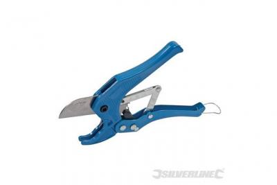 SILVERLINE  - Coupe-tube plastique &agrave; cliquet, 42 mm, 42 Mm