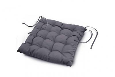 DOUCEUR D INTERIEUR Assise matelassee 40 x 40 cm polyester uni essentiel Beton