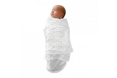 BEABA RED CASTLE, Couverture Miracle&trade; Happy Fox /biais White