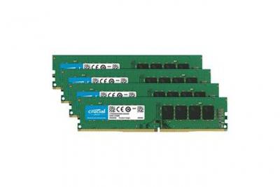 CRUCIAL  ddr4 64 go (4 x 16 go) 2666 mhz cl19 dual rank x8 CT4K16G4DFD8266