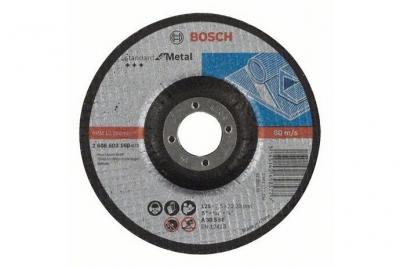 BOSCH Disque &Agrave; Tron&ccedil;onner  &Agrave; Moyeu D&eacute;port&eacute; Standard Pour Le M&eacute;tal 125X2.5 Mm - 2608603160