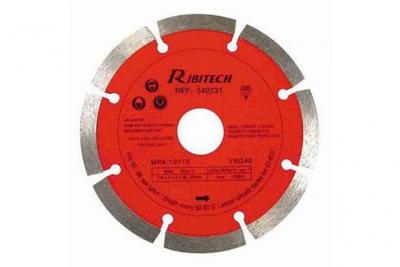RIBIMEX Disque diamant segment&eacute; 125&nbsp;mm Classe C