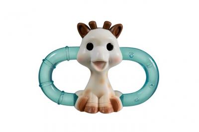 SOPHIE LA GIRAFE VULLI Double anneaux de dentition  Bo&icirc;te coffret