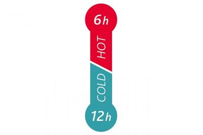 EMSA  515615 mug de voyage grande, mug isotherme fermeture par pression presse rapide