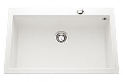 LUISINA Vier granit blanc  quadrille 1 bac 794x504 - blanc