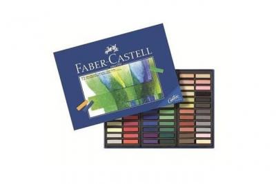 FABER CASTELL Faber-Castell 128272 Demi pastel carre tendre bo&icirc;te de 72