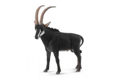  Collecta animaux sauvages : antilope zibeline 11,5 cm noir 