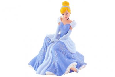 DISNEY PRINCESS Figurine Cendrillon Assise Bully 7,5 cm