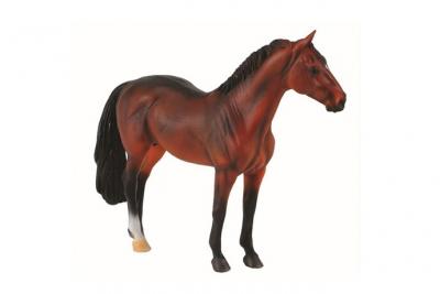 FIGURINES COLLECTA Figurine Cheval : Etalon Hanoverian Baie  