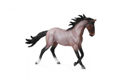 FIGURINES COLLECTA Figurine Cheval : Jument Mustang baie rouan  