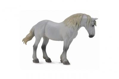 FIGURINES COLLECTA Figurine Cheval : Percheron Mare grey  