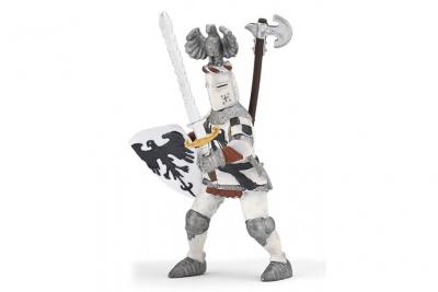 PAPO  Figurine Chevalier Blanc au cimier Pour Enfant