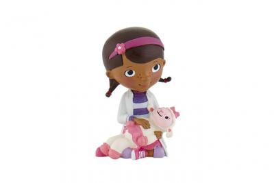 LUDENDO BULLY - Figurine Docteur La Peluche et Caline - Disney - 6 cm