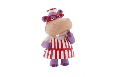 BULLYLAND Figurine Docteur la peluche : Hallie l'hippopotame