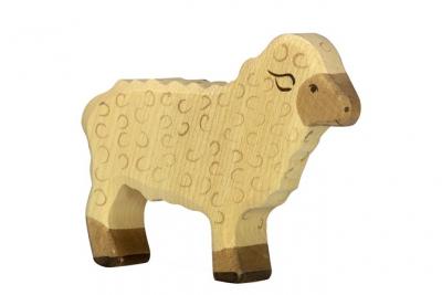 HOLZTIGER Figurine en bois Mouton  