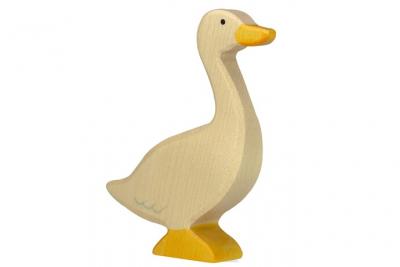 HOLZTIGER  - 80027 - FIGURINE - OIE, DEBOUT 