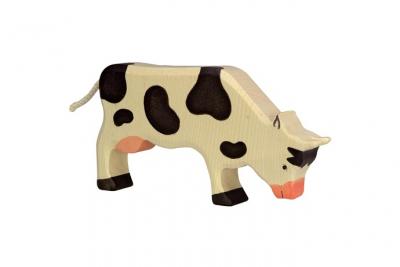 HOLZTIGER Vache broutant, noir