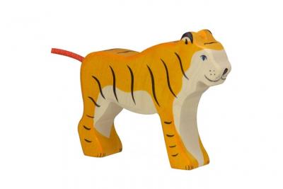 HOLZTIGER  - 80136 - FIGURINE - TIGRE, DEBOUT 