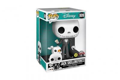  Figurine Funko Pop! Disney: TNBC- 10"" Jack w/Zero (GW)