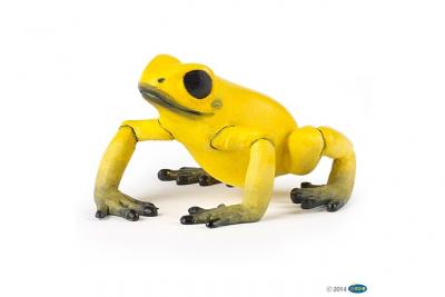 PAPO  Figurine Grenouille &eacute;quatoriale - Jaune