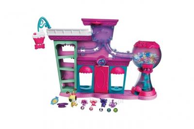 HASBRO Littlest PetShop La Boutique des d&eacute;lices + 2 Petshop  