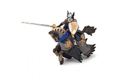 PAPO Le Monde Fantastique Prince Noir Au Dragon Et Son Cheval