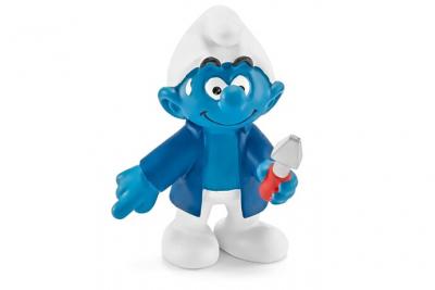SCHLEICH  Schtroumpf Concierge