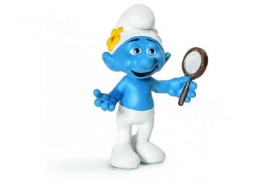 SCHLEICH  The Coquet Smurf Figure Multicolore