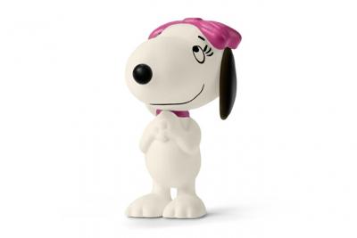 SCHLEICH  Peanuts Belle Delighted Figure Blanc