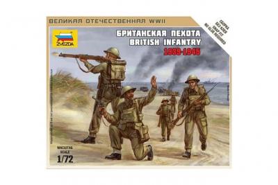ZVEZDA  - Z6166 - Infanterie Britannique 1939-42