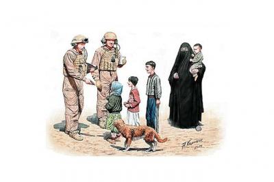 MASTER BOX Here Is Snickers Help Yourself, Please - 1:35e -  Ltd. 