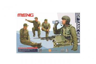 MENG Figurine  Model IDF Tank Crew- 1/35 - Figurines historiques