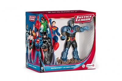 SCHLEICH Superman justice league - pack 2 figurines superman vs. Darkseid 10 cm SCH22509