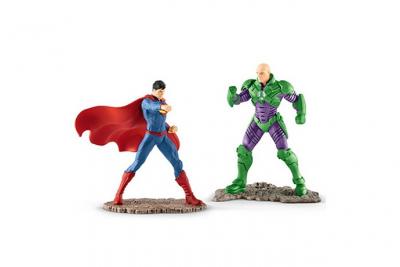 SCHLEICH Figurines super h&eacute;ros : scenery pack : superman vs lex luthor SCH22541