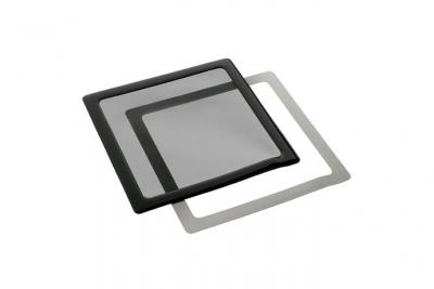 GENERIQUE DEMCiflex Compatible Staubfilter 200mm, quadratisch - Schwarz/Schwarz