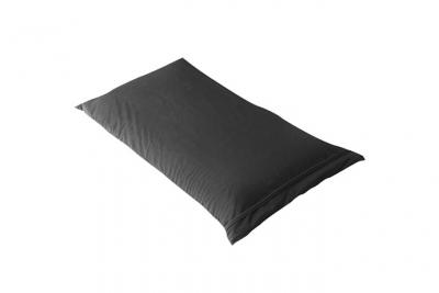 ALTOBUY FRESH - Taie d'Oreiller 65x65cm Noire Imperm&eacute;able et Respirante - 