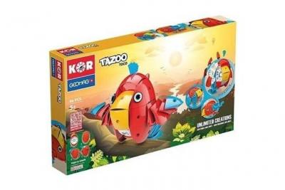 GEOMAG  - 604 - jeu de construction - kor tazoo toco -  86 pi&egrave;ces