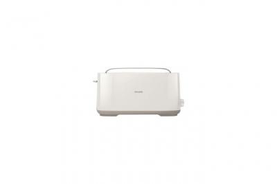 PHILIPS  Grille-Pain 1 fente 1030W Blanc 8 niveaux de dorage Mode d&eacute;cong&eacute;lation