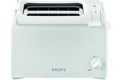 KRUPS Grille Pain Avec 2 Fentes 700w Blanc
