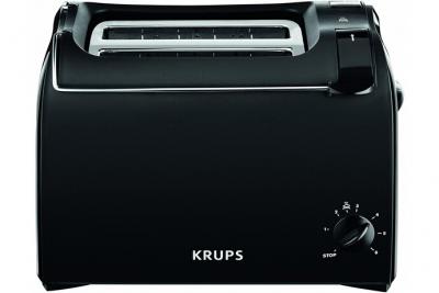 KRUPS Grille Pain Avec 2 Fentes 700w Noir