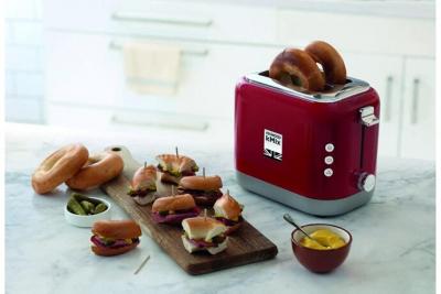KENWOOD Grille Pain Avec 2 Fentes 900w Rouge