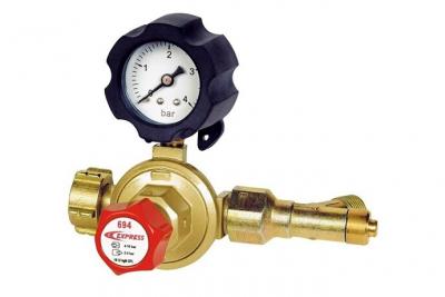 GUILBERT EXPRESS D&eacute;tendeur propane variable 2 &agrave; 4 bar avec manom&egrave;tre - 