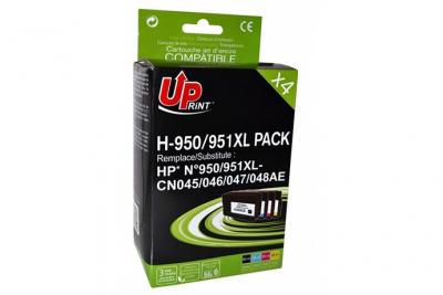 UPRINT Pack PREMIUM compatible HP 950XL/951XL 4 cartouches