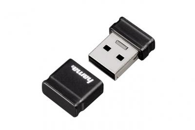 HAMA Cl&eacute; USB Smartly,USB 2 .0, 8 GB, 10 MB/s, noir 