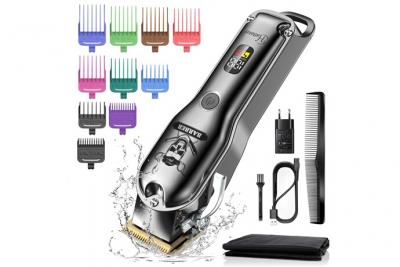  Tondeuse &agrave; cheveux + Rasoir &eacute;lectrique SOLIMPIA RFC-767 2 en 1 Noir