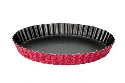 IBILI  355732 Moule &agrave; tarte dentel&eacute; Venus Fond fixe 32cm