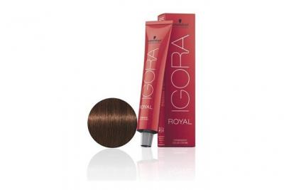 SCHWARZKOPF Coloration Igora Royal 5-57 ch&acirc;tain clair dor&eacute; cuivr&eacute;  60ML