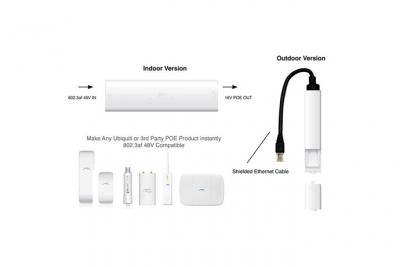 UBIQUITI  INS-8023AF-I adaptateur et injecteur PoE 18 V, PoE-Injecteur